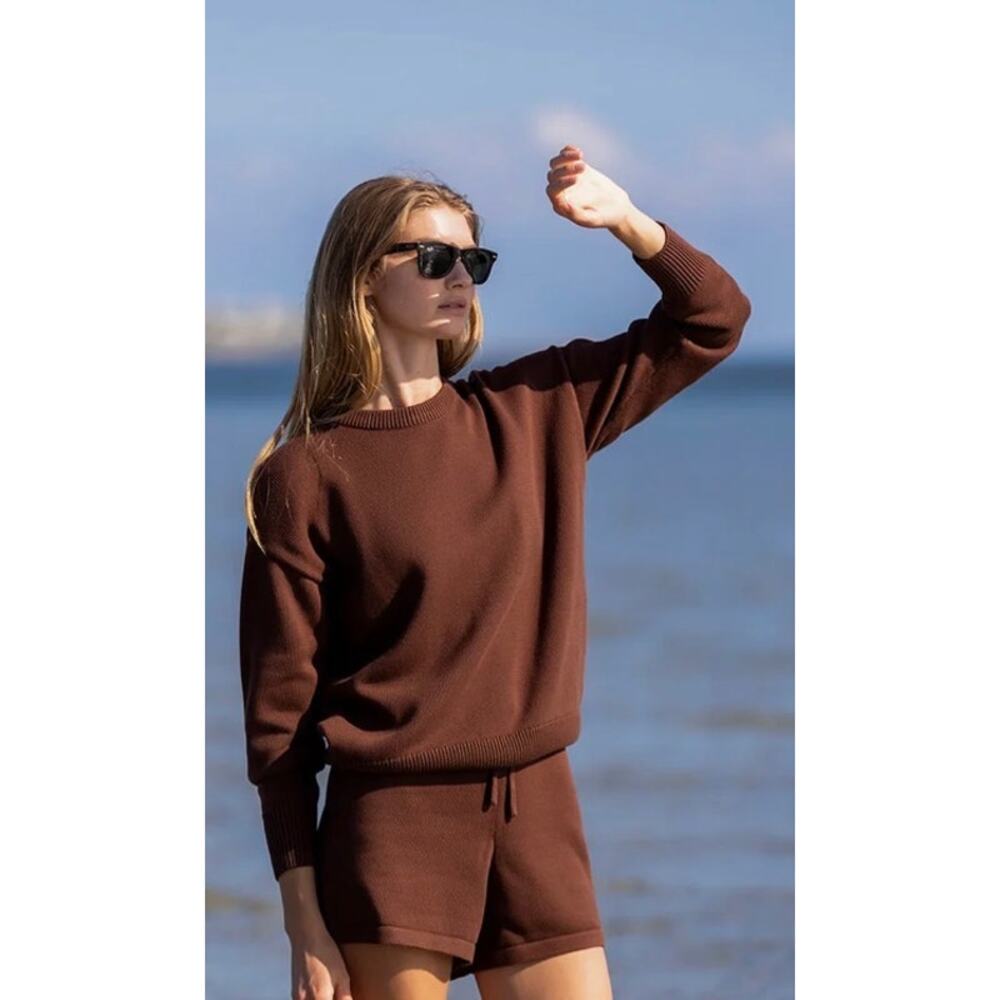 Julia Amory Falmouth Sweater in Coco Women’s Sz. XS - Picture 2 of 5